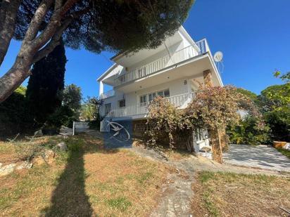 Außenansicht von Einfamilien-Reihenhaus zum verkauf in Castell-Platja d'Aro mit Klimaanlage, Terrasse und Balkon