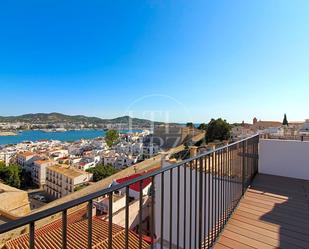 Exterior view of Attic for sale in Eivissa  with Air Conditioner, Heating and Terrace