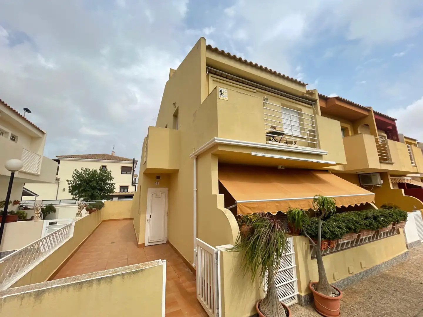 Vista exterior de Casa o chalet de alquiler en San Javier con Aire acondicionado, Calefacción y Piscina