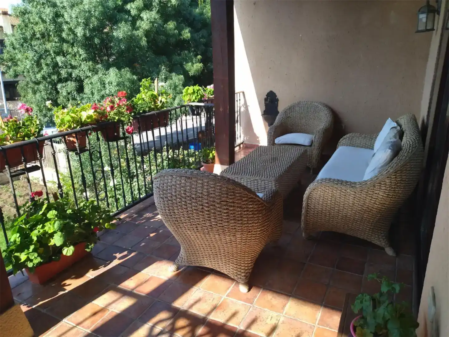 Terrassa de Casa o xalet en venda en San Cristóbal de Segovia amb Balcó