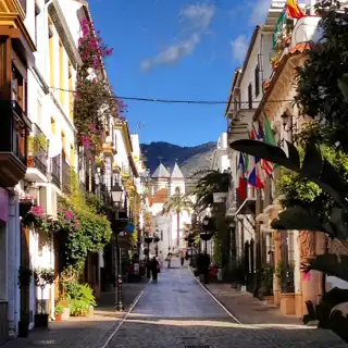 Exterior view of Duplexes for sale in Marbella  with Air Conditioner, Parquet flooring and Furnished