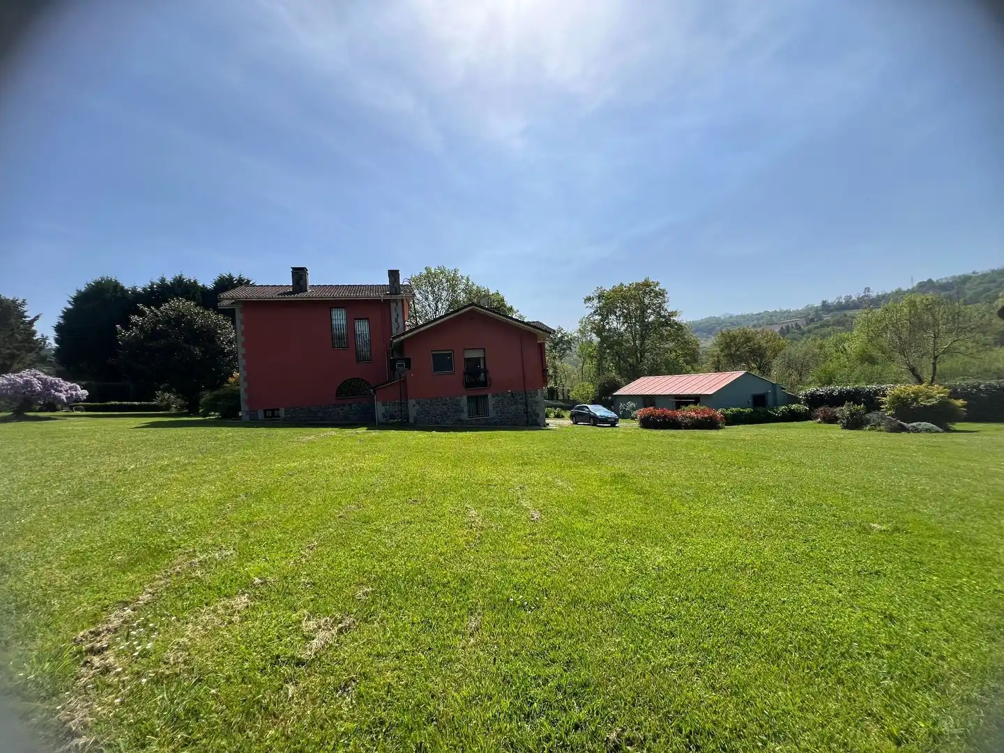 Vista exterior de Casa o chalet en venta en Cangas de Onís con Calefacción, Jardín privado y Amueblado