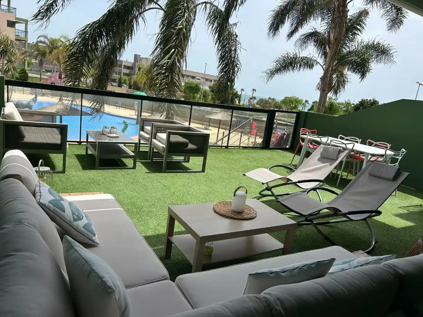 Terrassa de Apartament de lloguer en Torre de la Horadada