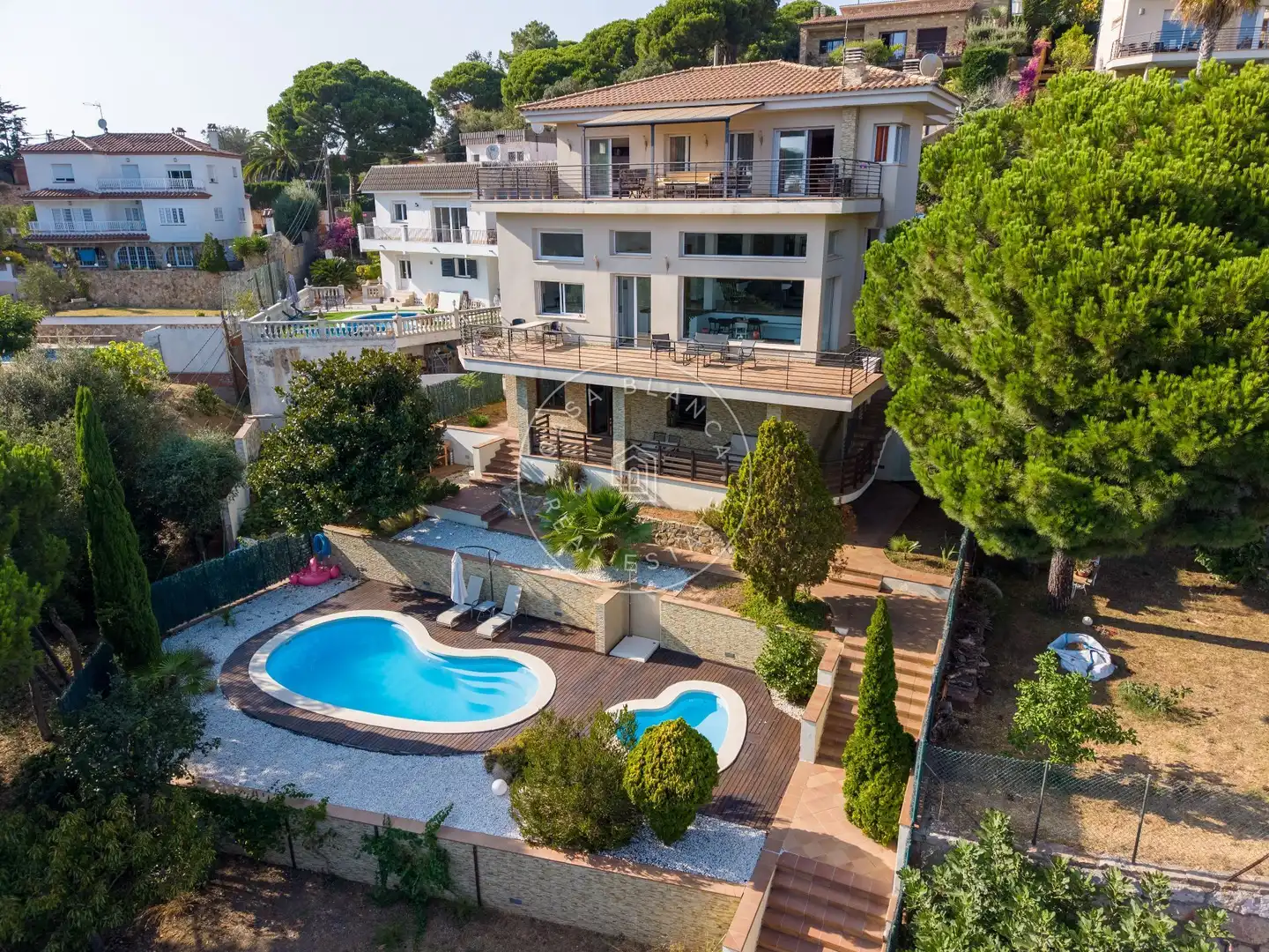 Piscina de Casa o chalet en venta en Lloret de Mar con Aire acondicionado, Calefacción y Jardín privado