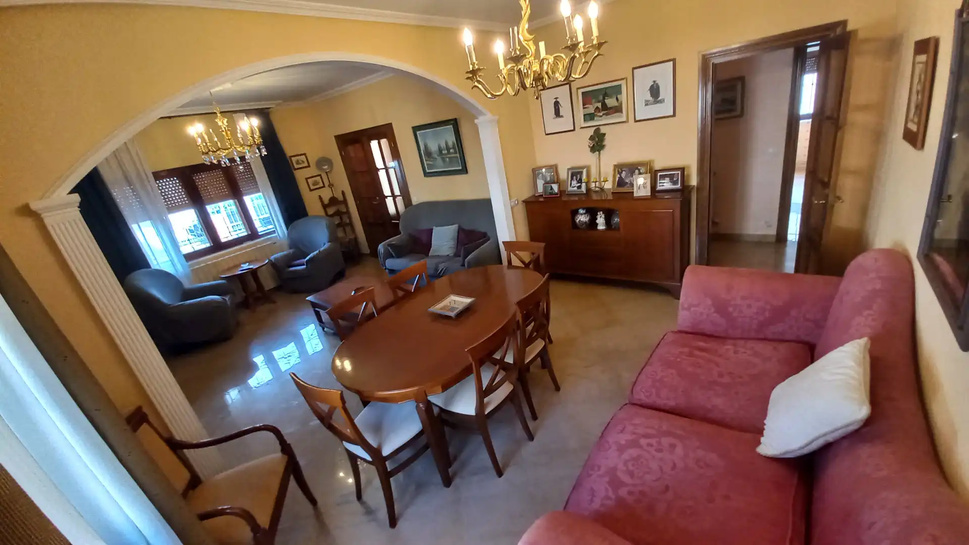 Dining room of Houses for sale in Moraleja del Vino