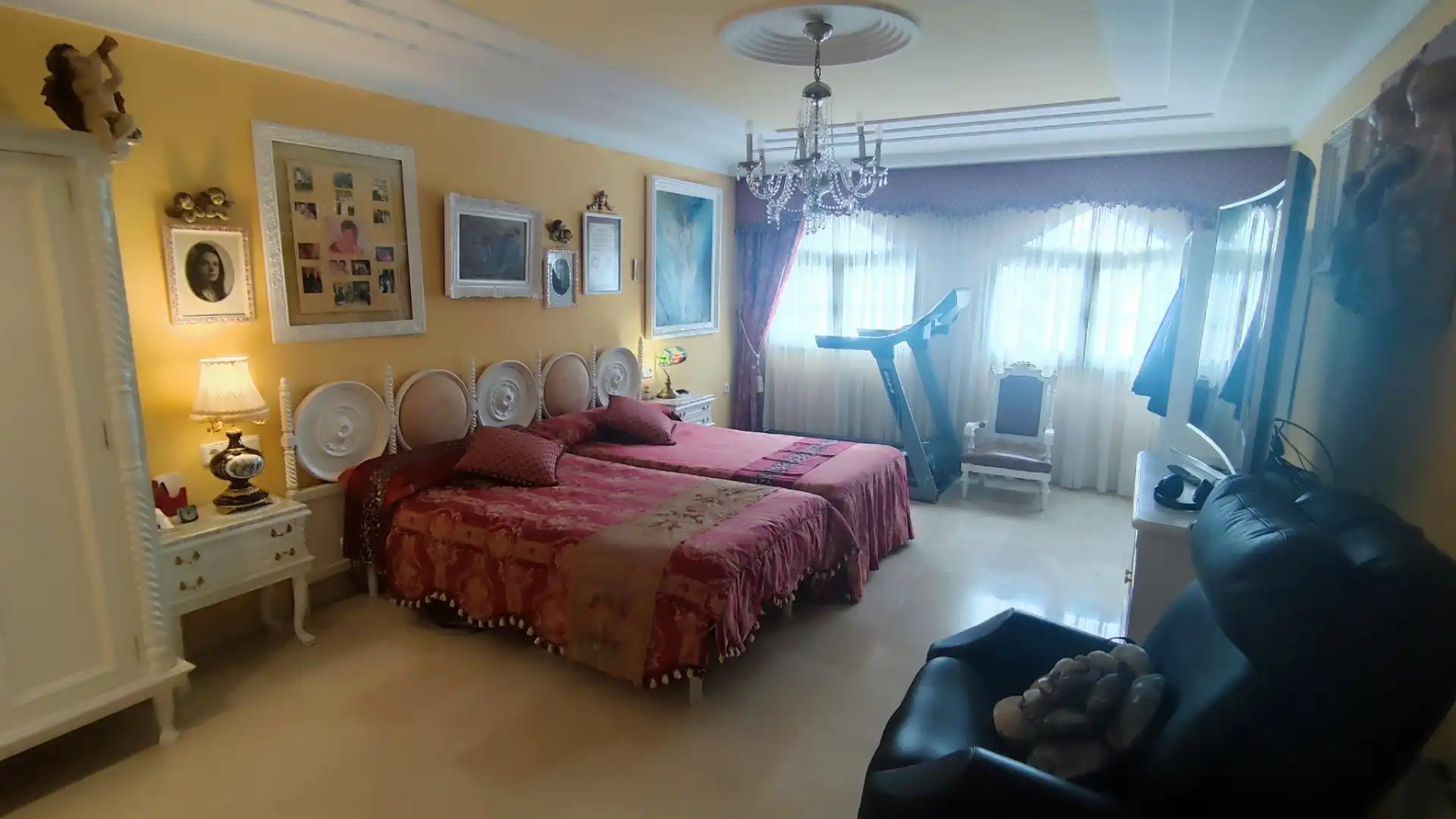 Bedroom of Houses for sale in San Vicente del Raspeig / Sant Vicent del Raspeig  with Air Conditioner, Heating and Private garden