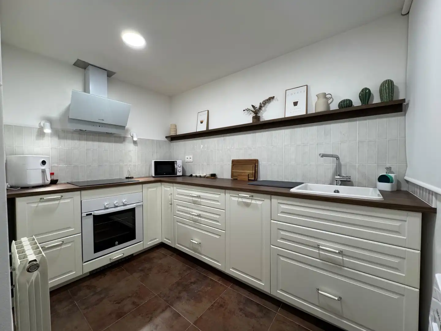 Kitchen of Flat for sale in Sant Jaume de Llierca  with Heating, Storage room and Balcony