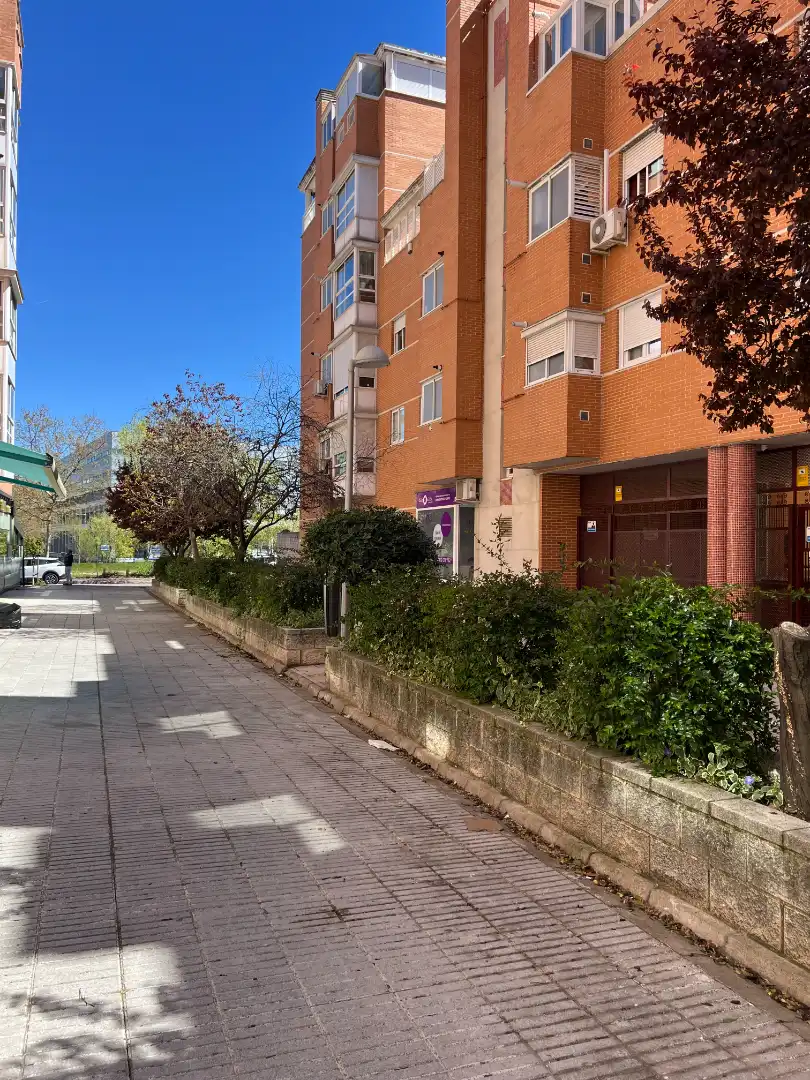 Vista exterior de Pis de lloguer en Madrid amb Aire condicionat, Calefacció i Jardí privat
