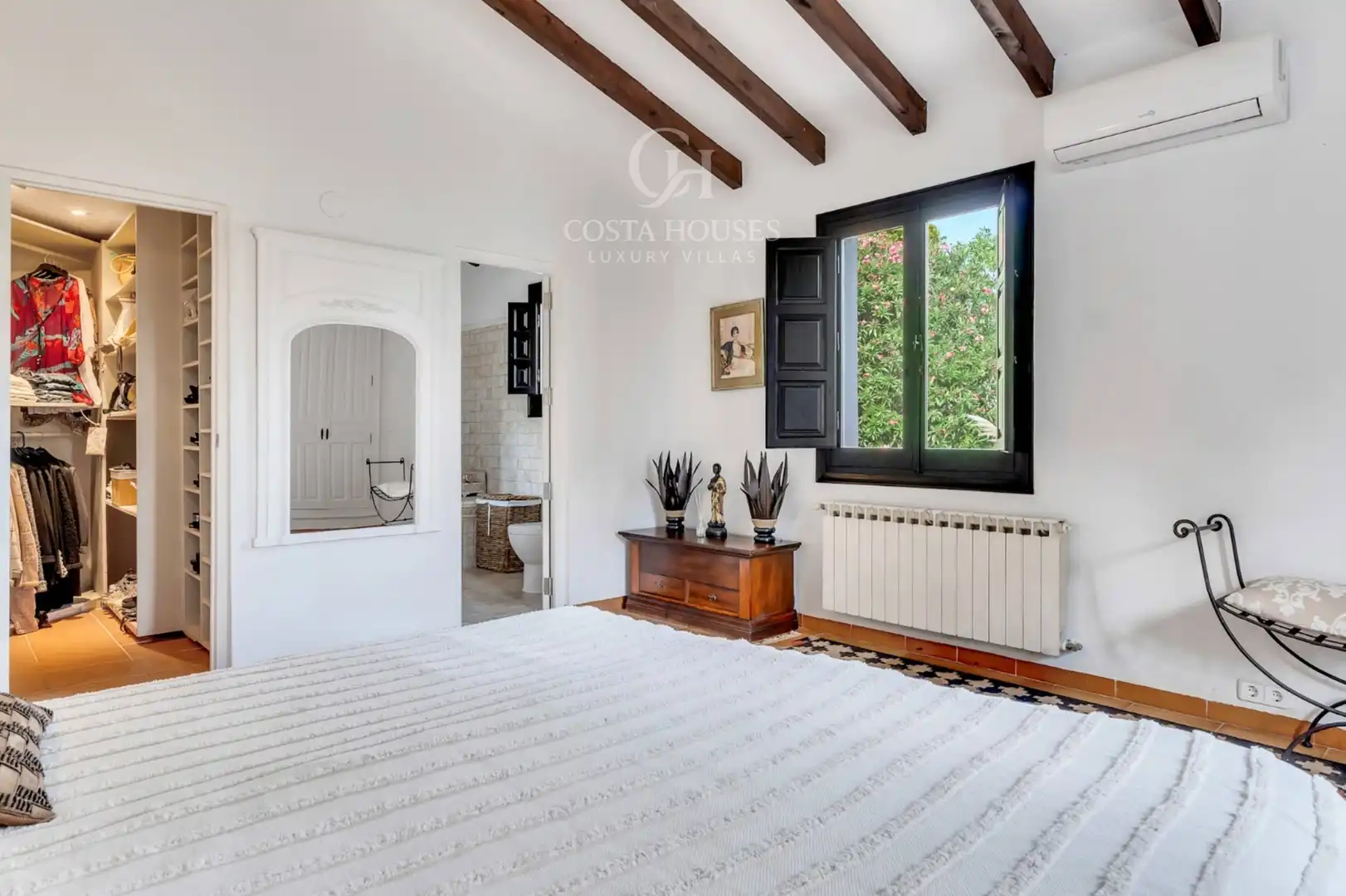 Bedroom of Houses for sale in Jávea / Xàbia  with Air Conditioner, Heating and Private garden