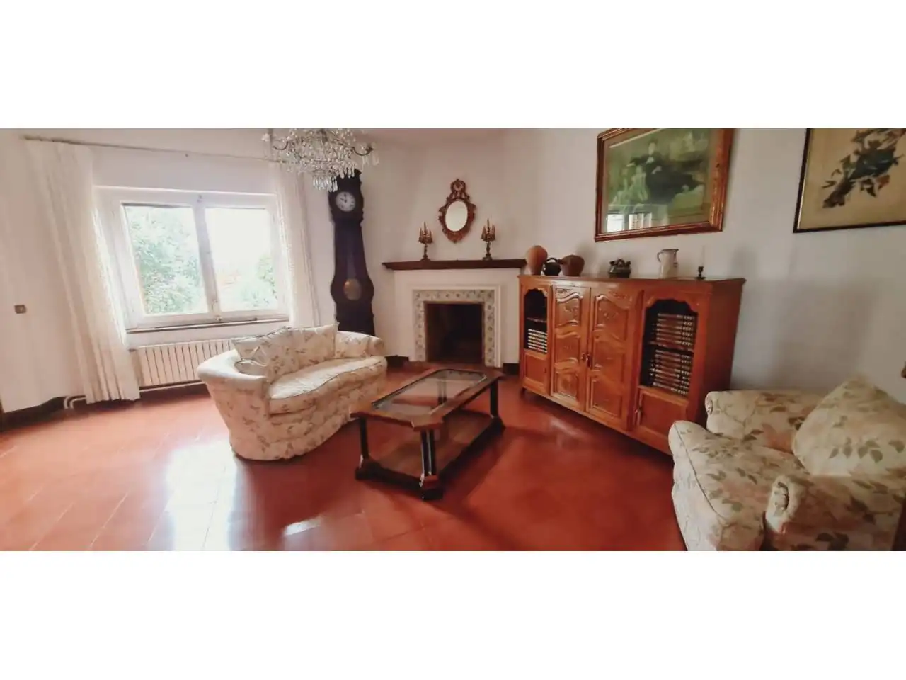 Sala de estar de Casa o chalet en venta en Les Franqueses del Vallès con Calefacción, Jardín privado y Terraza
