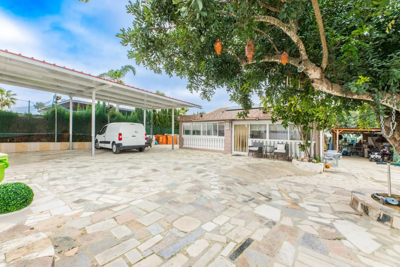 Vista exterior de Casa o chalet en venta en Turís con Aire acondicionado, Jardín privado y Terraza