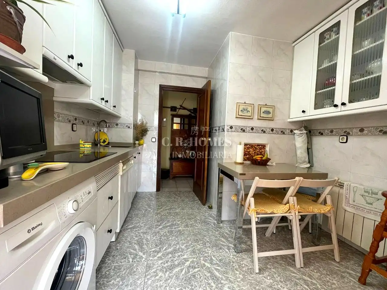 Kitchen of Flat for sale in Getafe  with Air Conditioner, Heating and Terrace