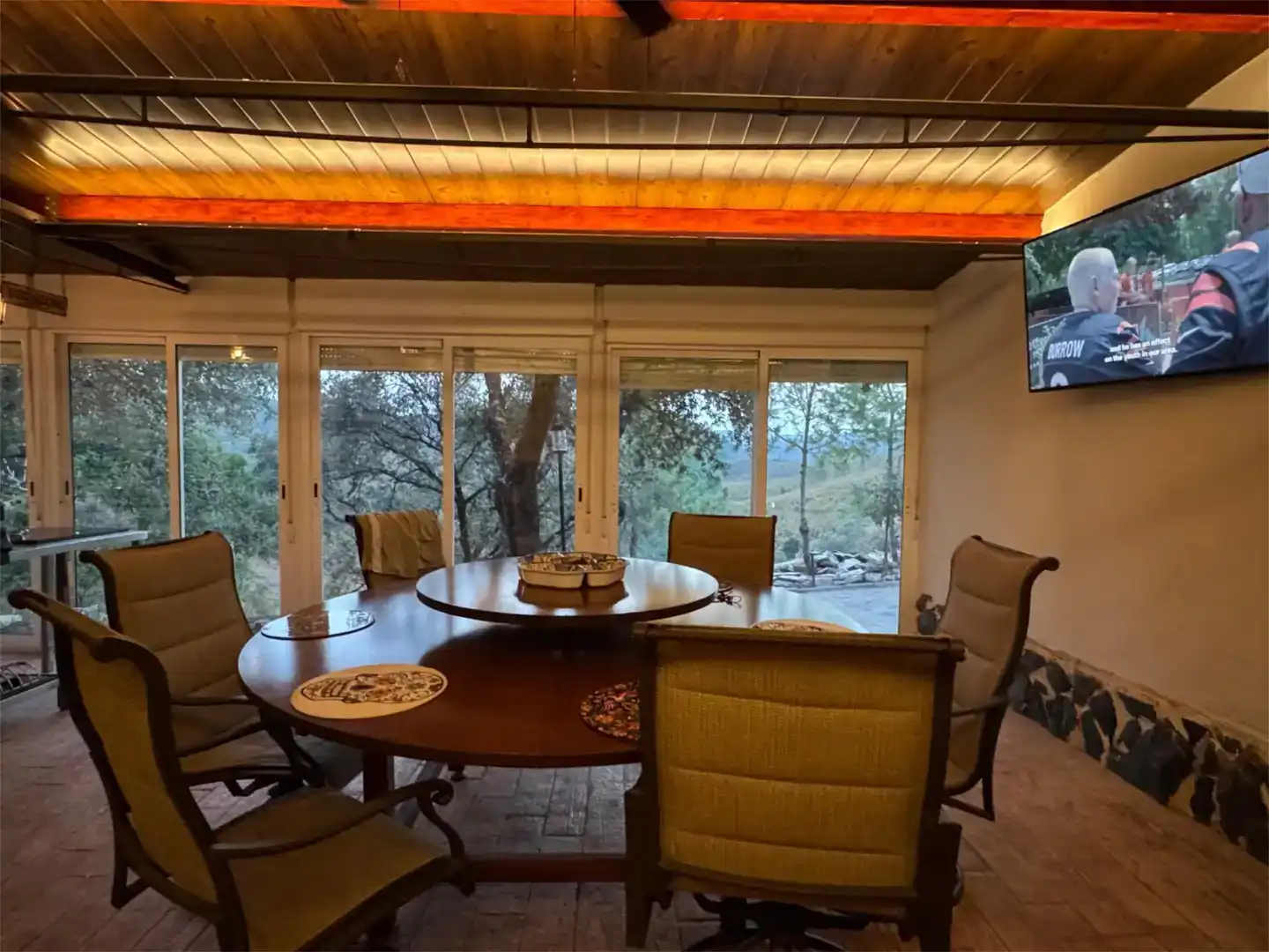 Comedor de Finca rústica en venta en El Madroño con Aire acondicionado, Jardín privado y Parquet