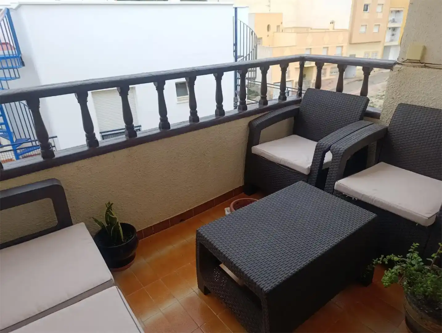 Balcony of Flat for rent in Playa de Garrucha