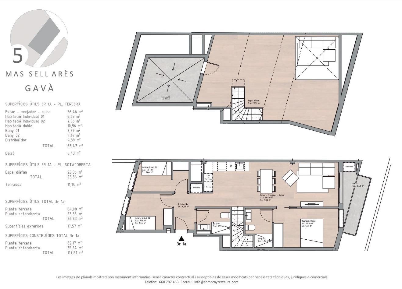 Piso en venta en Gavà con Calefacción y Balcón