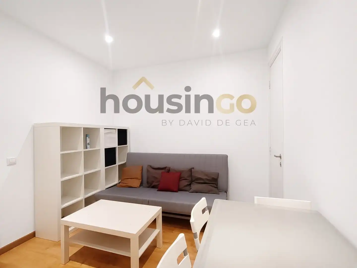 Wohnzimmer von Wohnung zur Miete in Barrio de Salamanca