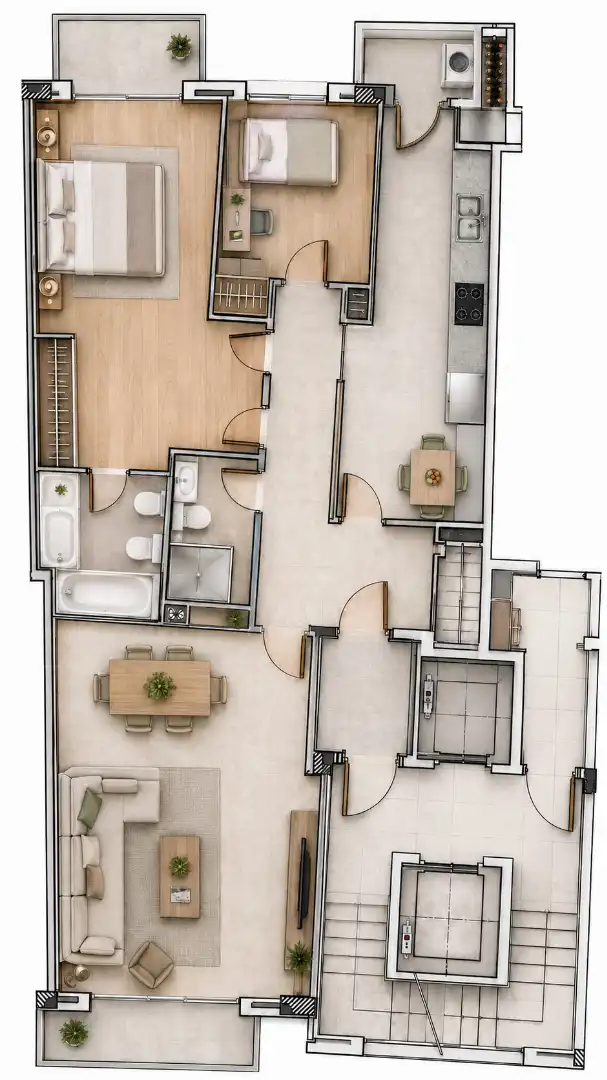 Piso en venta en Tarragona con Aire acondicionado, Calefacción y Terraza