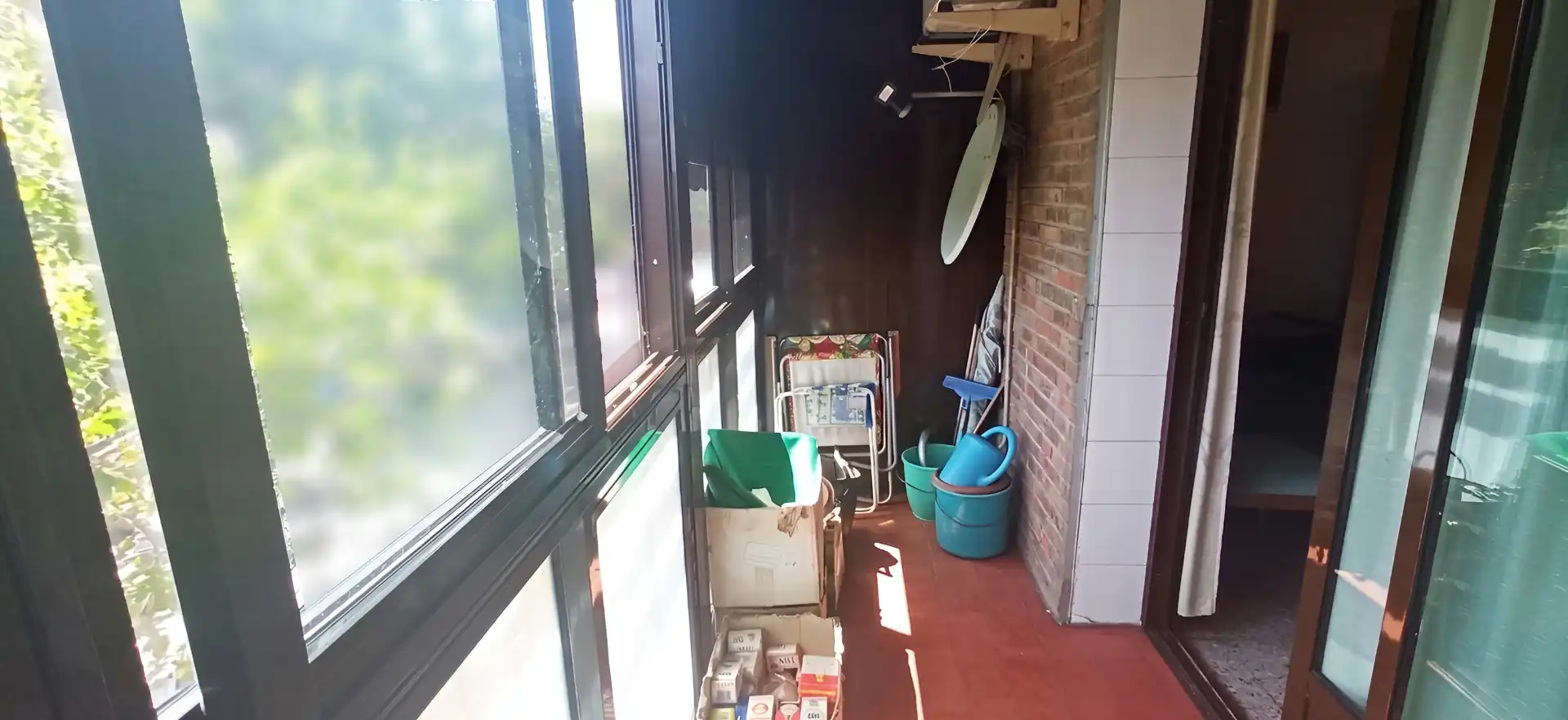 Terrasse von Wohnung zum Verkauf in Coslada mit Klimaanlage, Terrasse und Möbliert