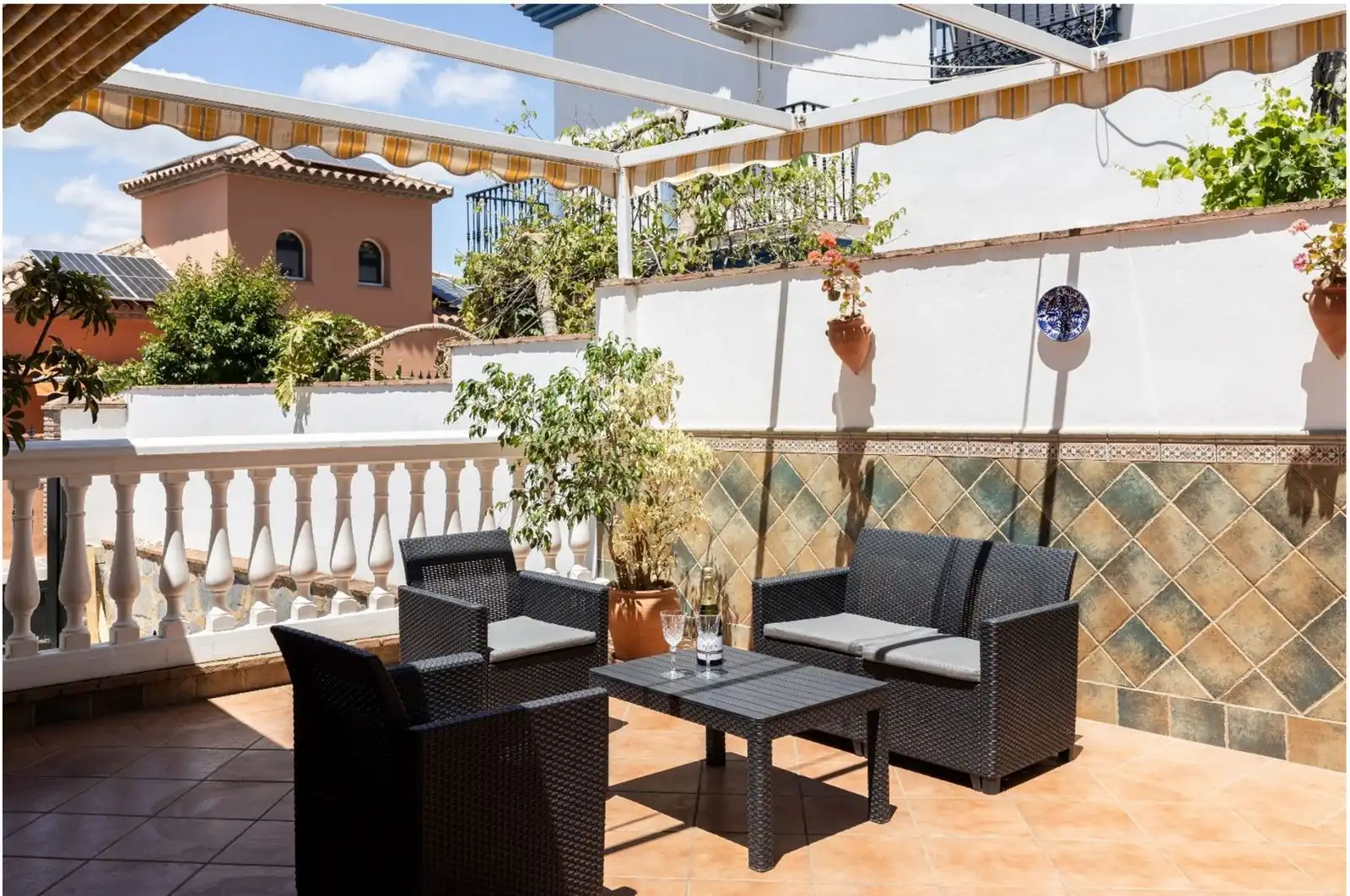 Terraza de Casa o chalet en venta en Marbella con Aire acondicionado, Terraza y Trastero