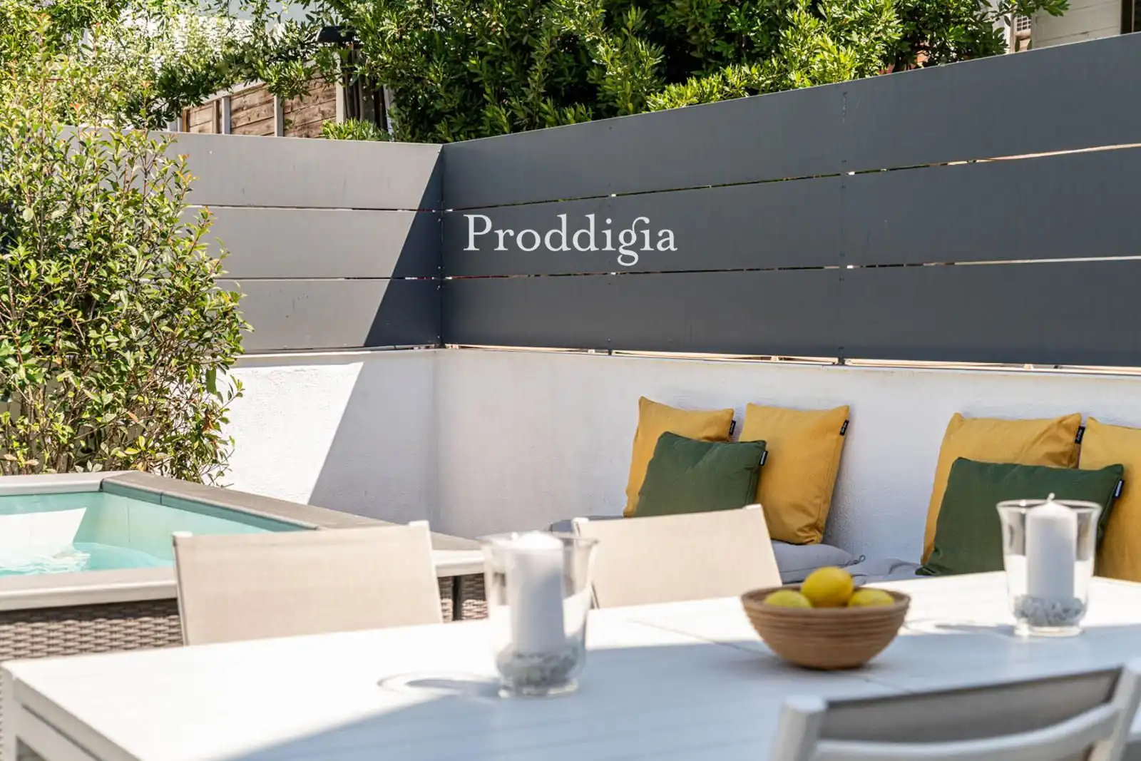 Terrace of Houses for rent in Sant Cugat del Vallès  with Air Conditioner, Storage room and Swimming Pool