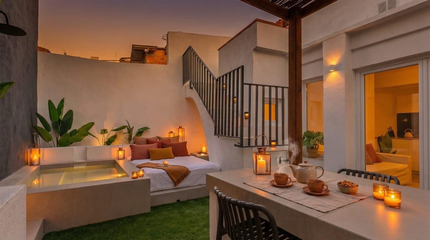 Terrassa de Casa o xalet en venda en Sabadell amb Aire condicionat, Jardí privat i Parquet