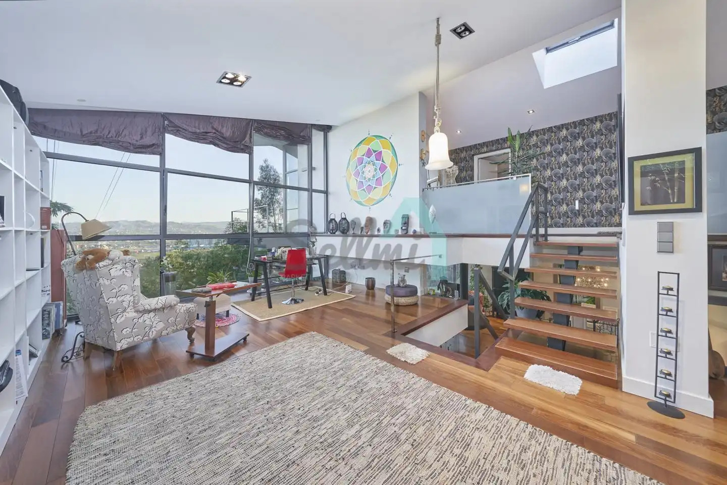 Living room of Houses for sale in Oviedo   with Air Conditioner, Heating and Private garden