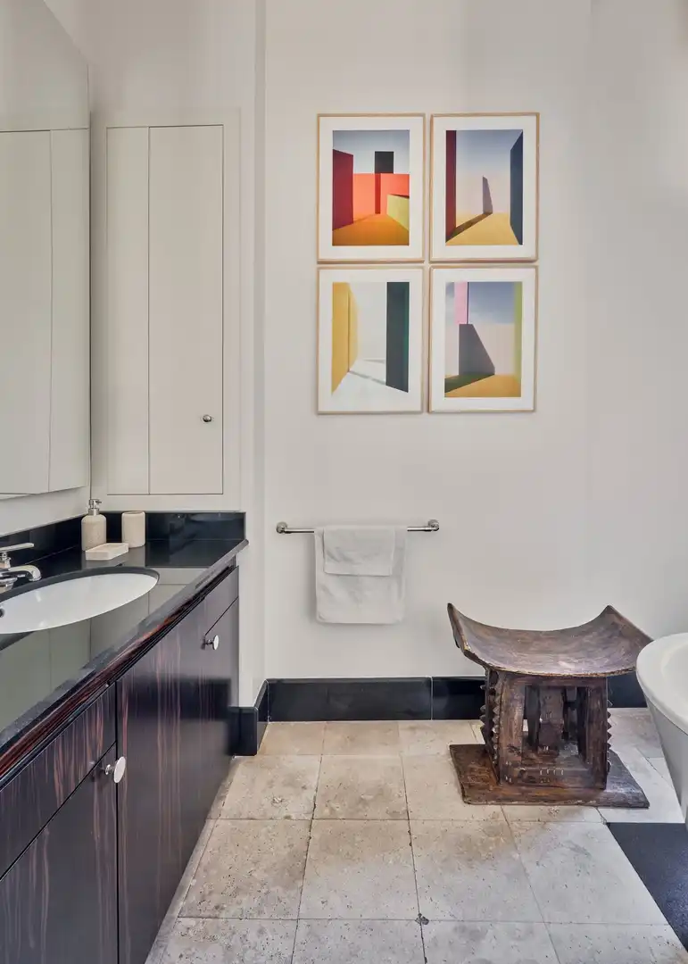 Baño de Apartamento de alquiler en Madrid con Aire acondicionado, Calefacción y Amueblado