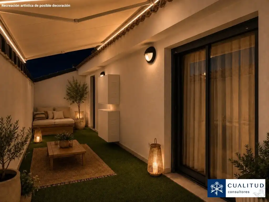 Terrasse von Dachboden zum Verkauf in Vila-real mit Parkett, Terrasse und Abstellraum