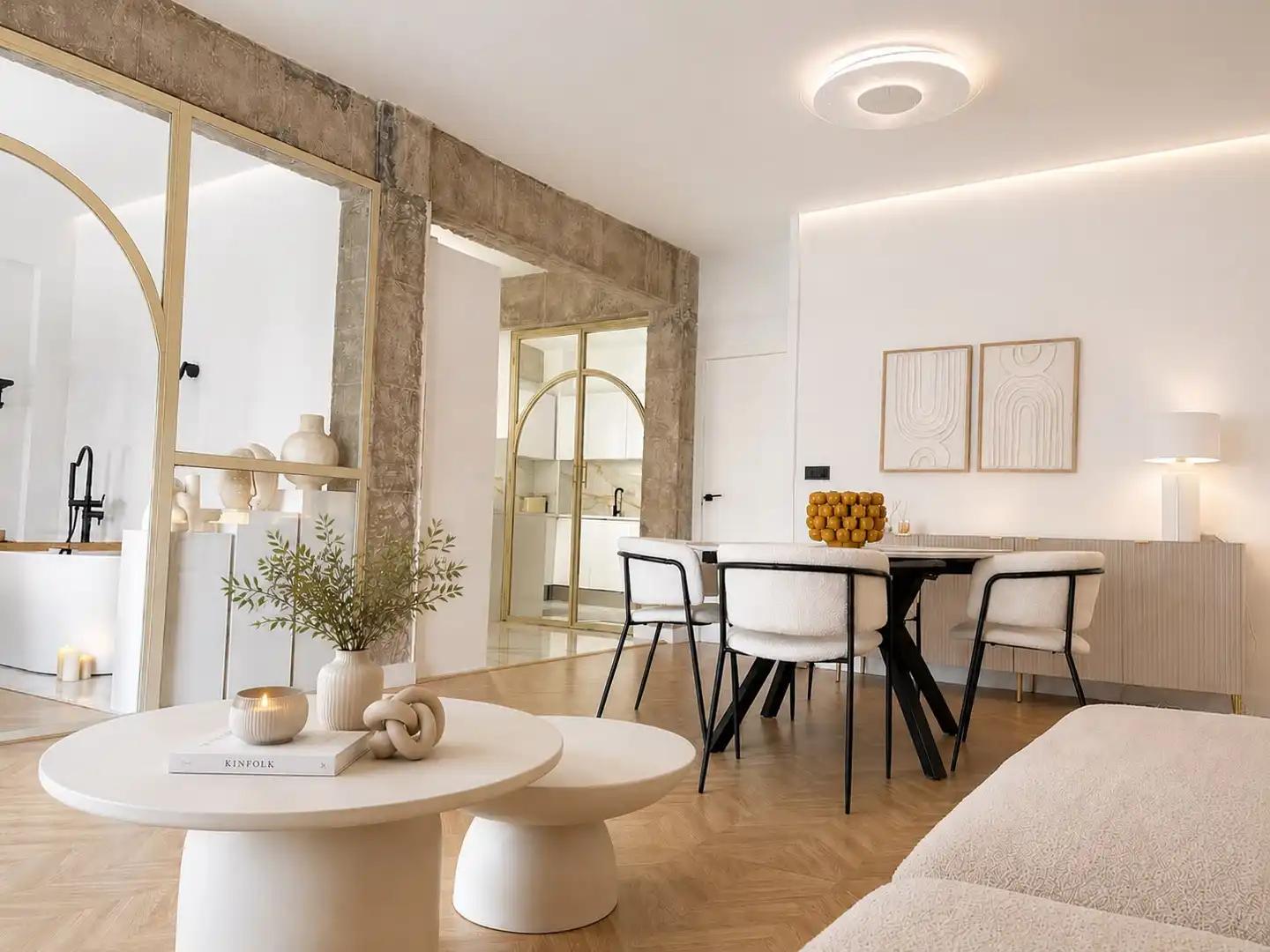 Dining room of Flat for sale in Baza  with Air Conditioner, Heating and Parquet flooring