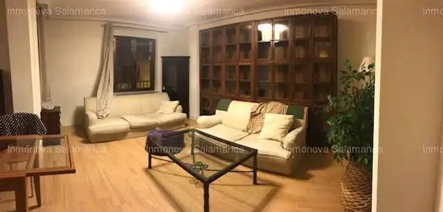 Living room of Flat for rent in Salamanca  with Heating, Terrace and Furnished