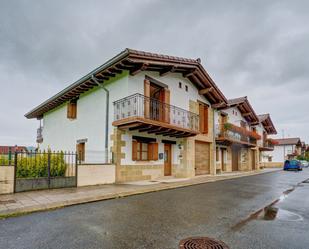 Exterior view of Single-family semi-detached for sale in Urdiain  with Heating, Private garden and Terrace