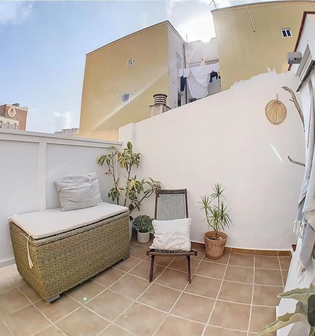 Terrassa de Dúplex de lloguer en Málaga amb Terrassa, Moblat i Balcó