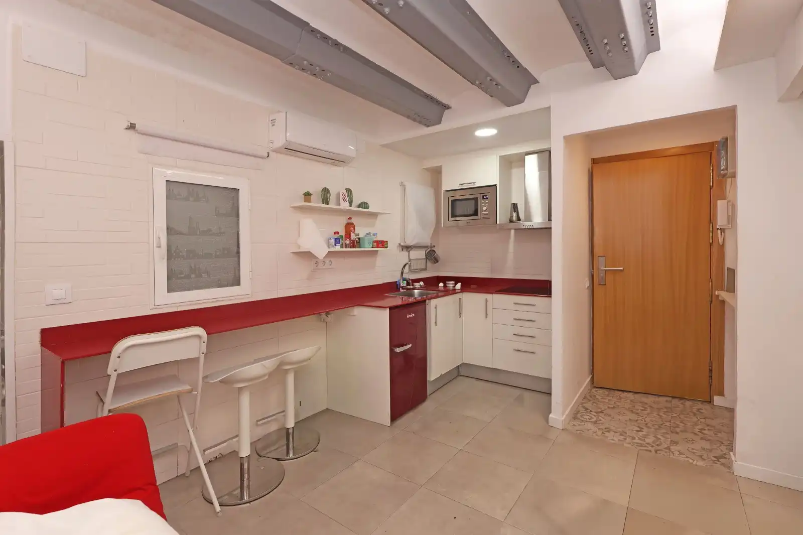 Cocina de Piso en venta en Barcelona con Terraza