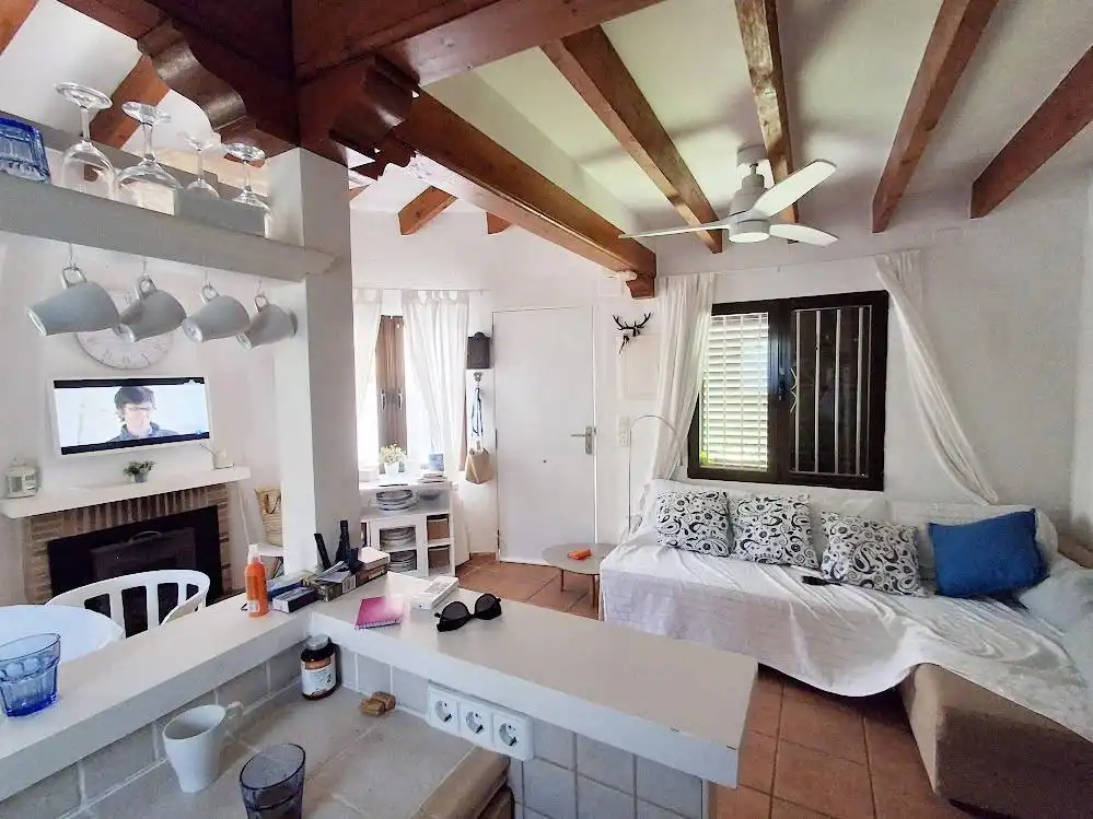 Living room of Houses for sale in Dénia  with Air Conditioner, Heating and Private garden