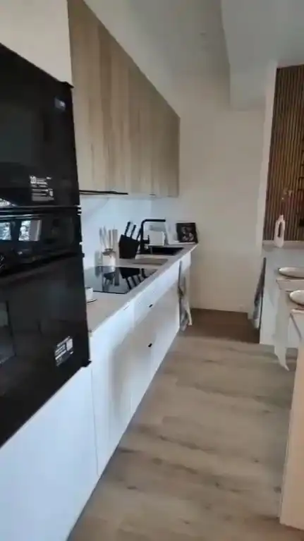 Kitchen of Flat for rent in Sabadell  with Air Conditioner, Heating and Parquet flooring