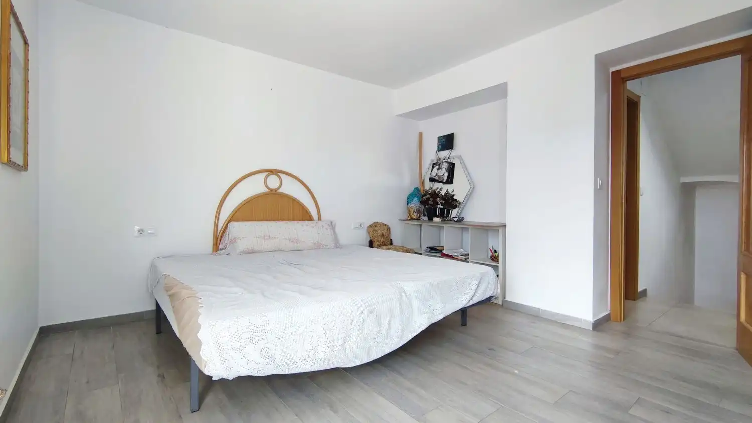 Dormitori de Casa adosada en venda en Alcoy / Alcoi amb Aire condicionat, Jardí privat i Traster