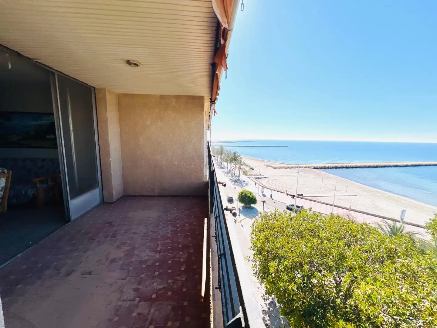 Balcony of Flat for sale in Santa Pola  with Private garden and Terrace