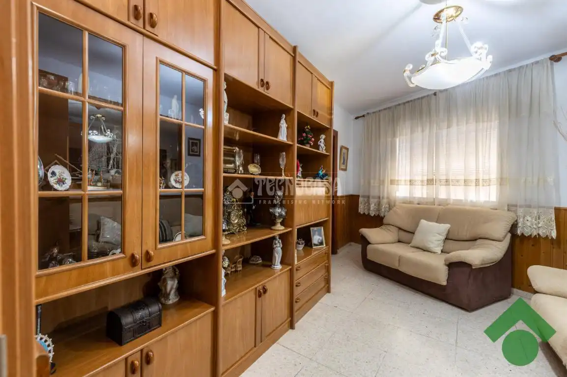 Sala de estar de Casa adosada en venta en Pinos Puente con Terraza