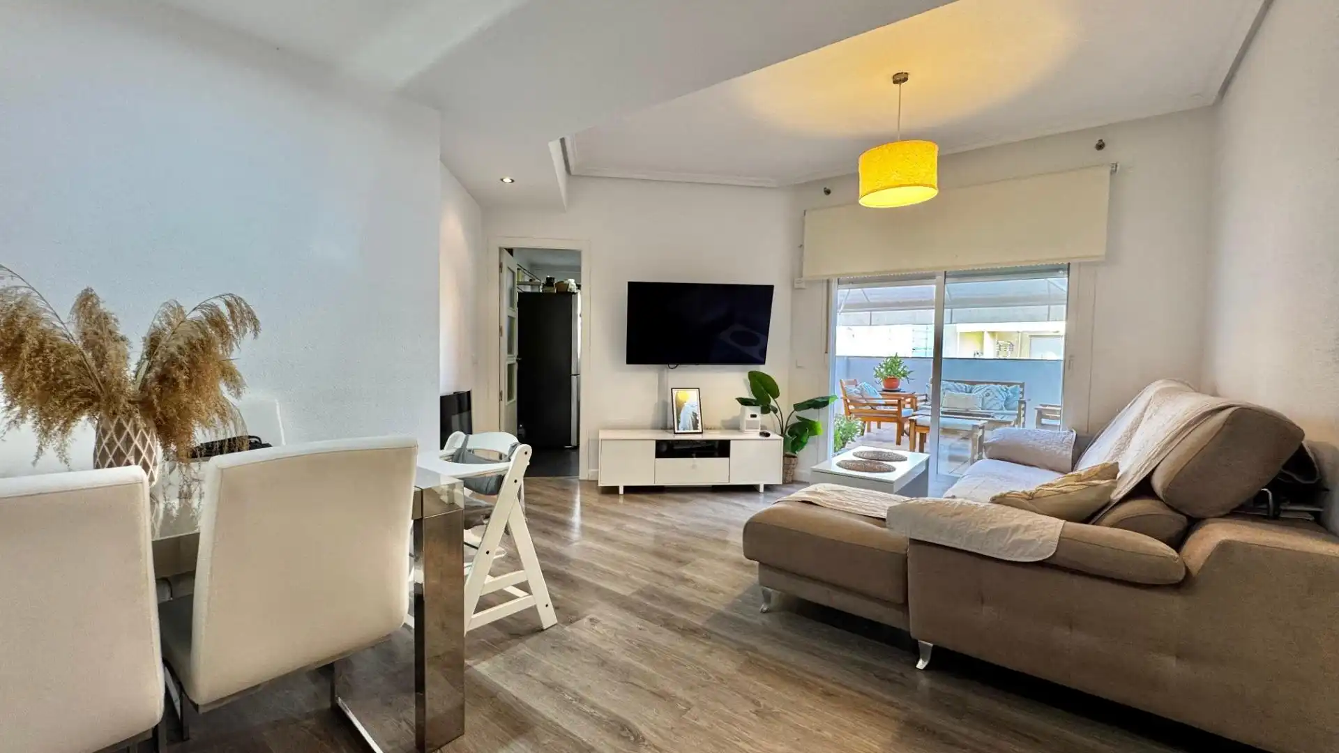Sala d'estar de Àtic en venda en Murcia amb Aire condicionat, Terrassa i Traster