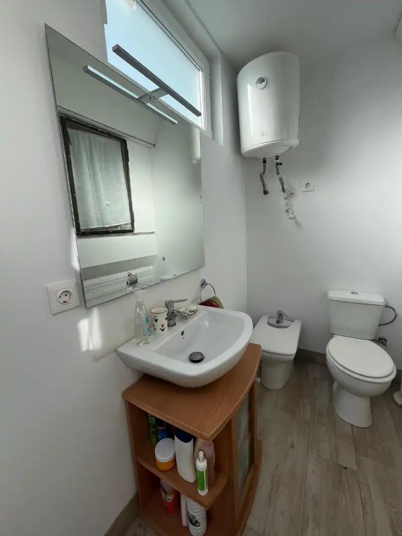Baño de Finca rústica en venta en Zaragoza con Aire acondicionado, Calefacción y Jardín privado