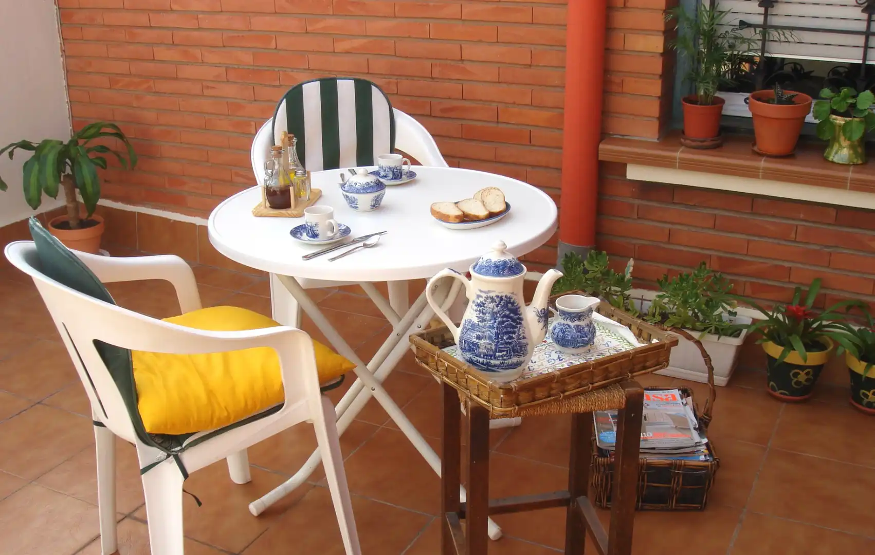 Terrace of Attic for rent in Zaragoza  with Heating, Furnished and Oven