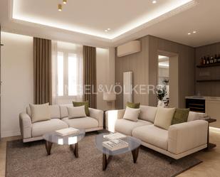 Living room of Apartment for sale in  Madrid Capital  with Air Conditioner, Heating and Parquet flooring