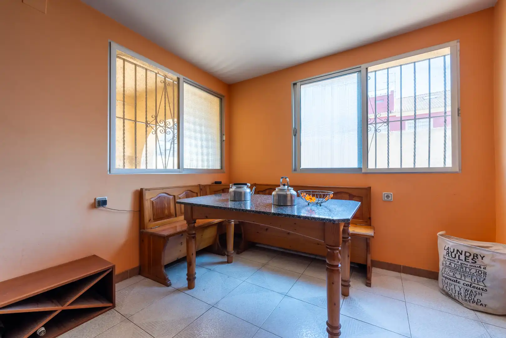 Dining room of Detached homes for sale in Montequinto  with Air Conditioner, Heating and Parquet flooring