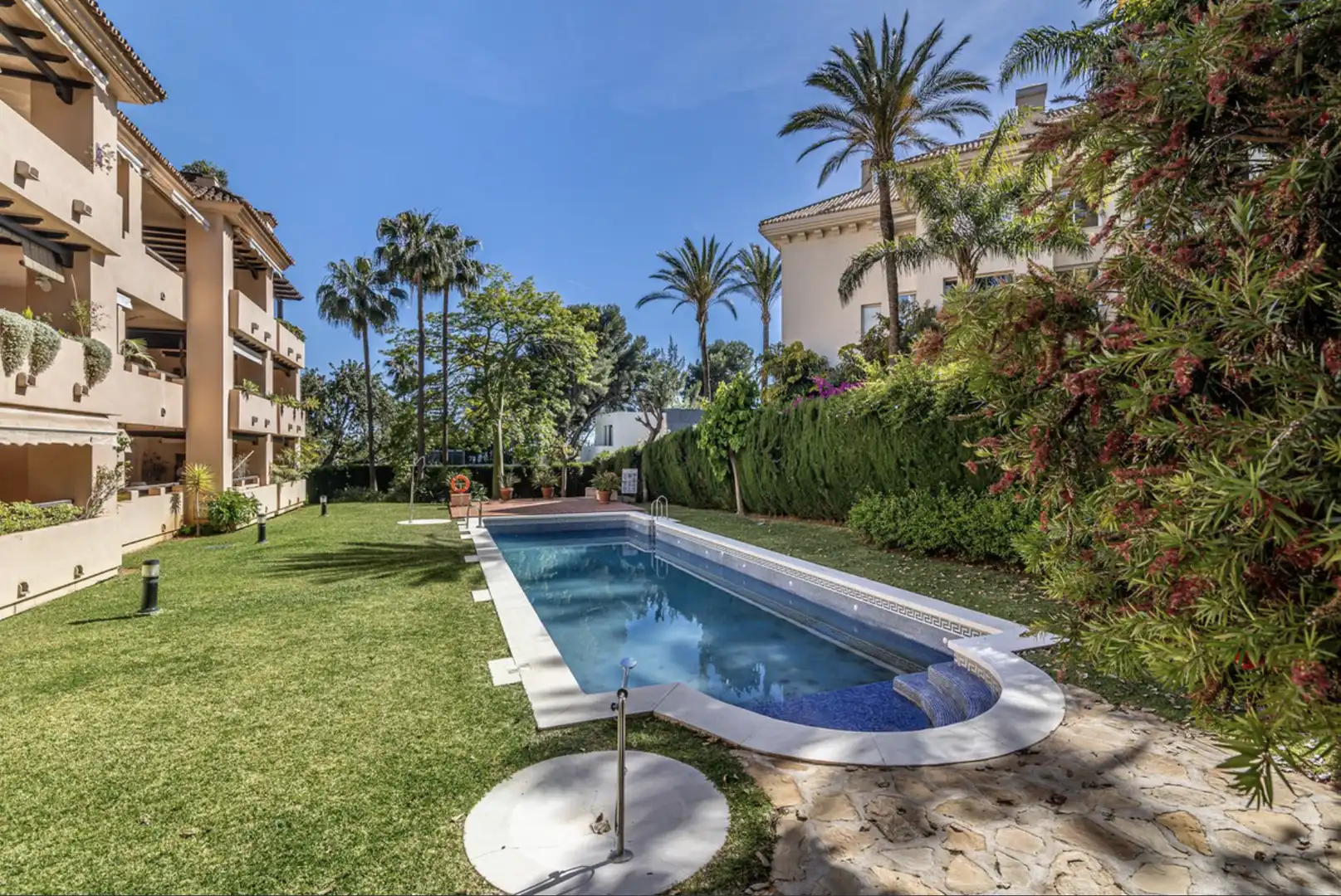 Garten von Wohnungen zum Verkauf in Marbella mit Klimaanlage, Terrasse und Abstellraum