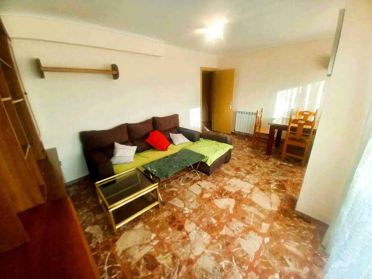Wohnzimmer von Wohnung zum Verkauf in Borja mit Heizung, Möbliert und Balkon