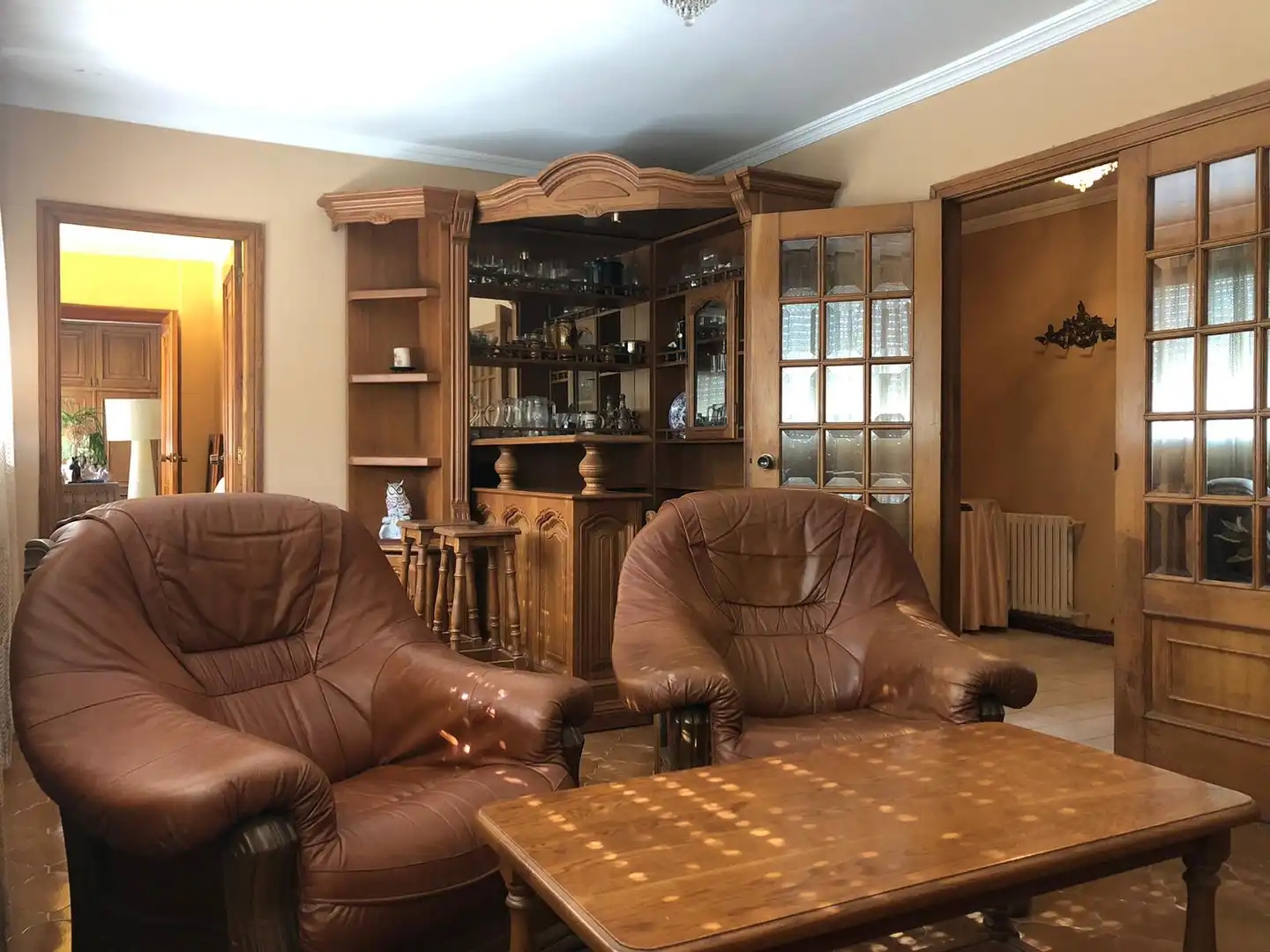 Sala de estar de Ático en venta en Monforte de Lemos con Terraza, Trastero y Amueblado