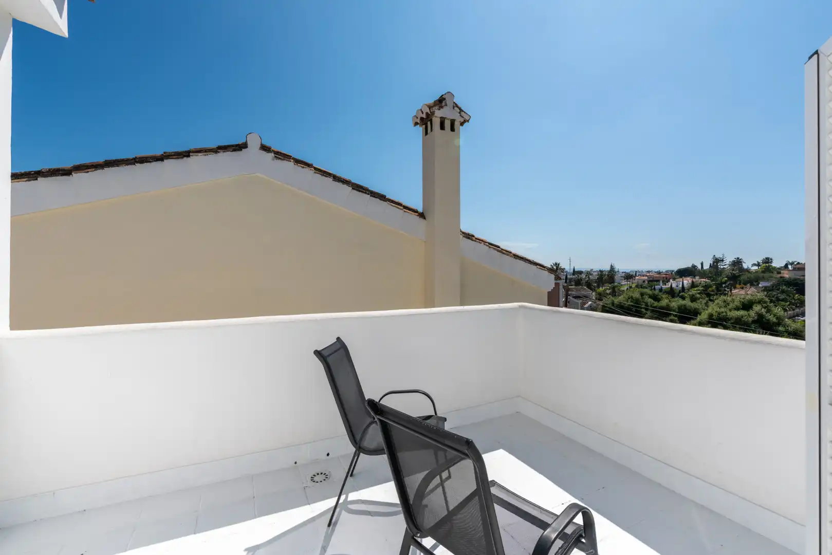 Terraza de Casa o chalet en venta en Estepona con Aire acondicionado, Jardín privado y Terraza