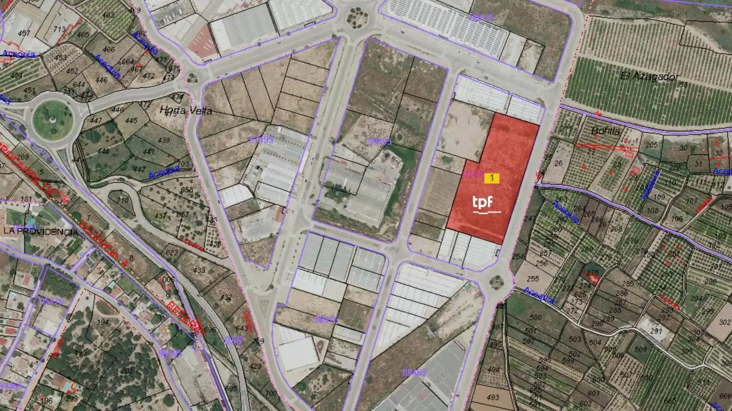 Terreno industrial en venta en Bétera