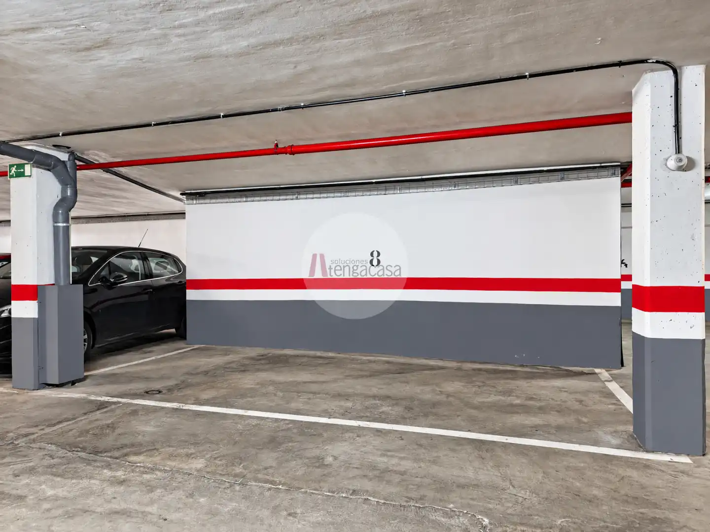 Parkplatz von Wohnungen zur Miete in Barrio de Salamanca