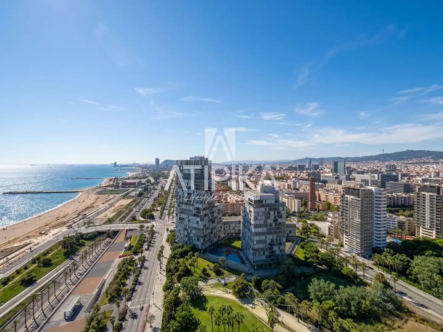 Vista exterior de Àtic de lloguer en Sant Martí